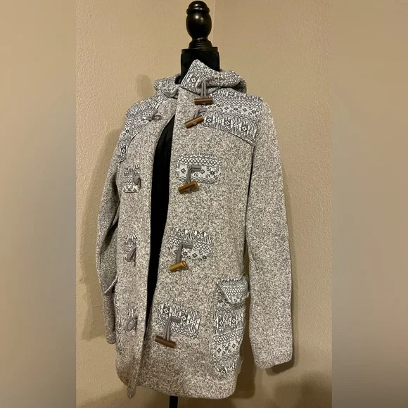 Patagonia Gray Patterned Toggle Jacket - Picture 4 of 9